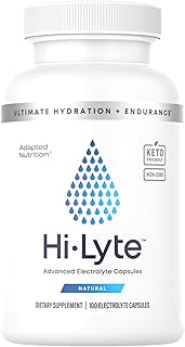 Hi-Lyte Electrolyte Replacement Capsules | Rapid Rehydration Supplement | Vegan & Keto Friendly | Gentle on Stomach | Magnesium, Potassium, Sodium & Zinc + | 100 Capsules