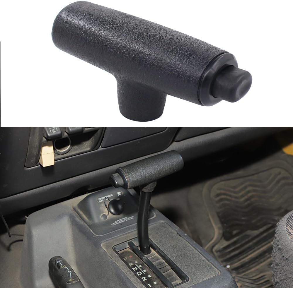 Automatic Gear Shift Knob Handle Compatible with Jeep Cherokee XJ 1997-2001 Wrangler TJ 1997-2006 Shifter Replacement Accessories