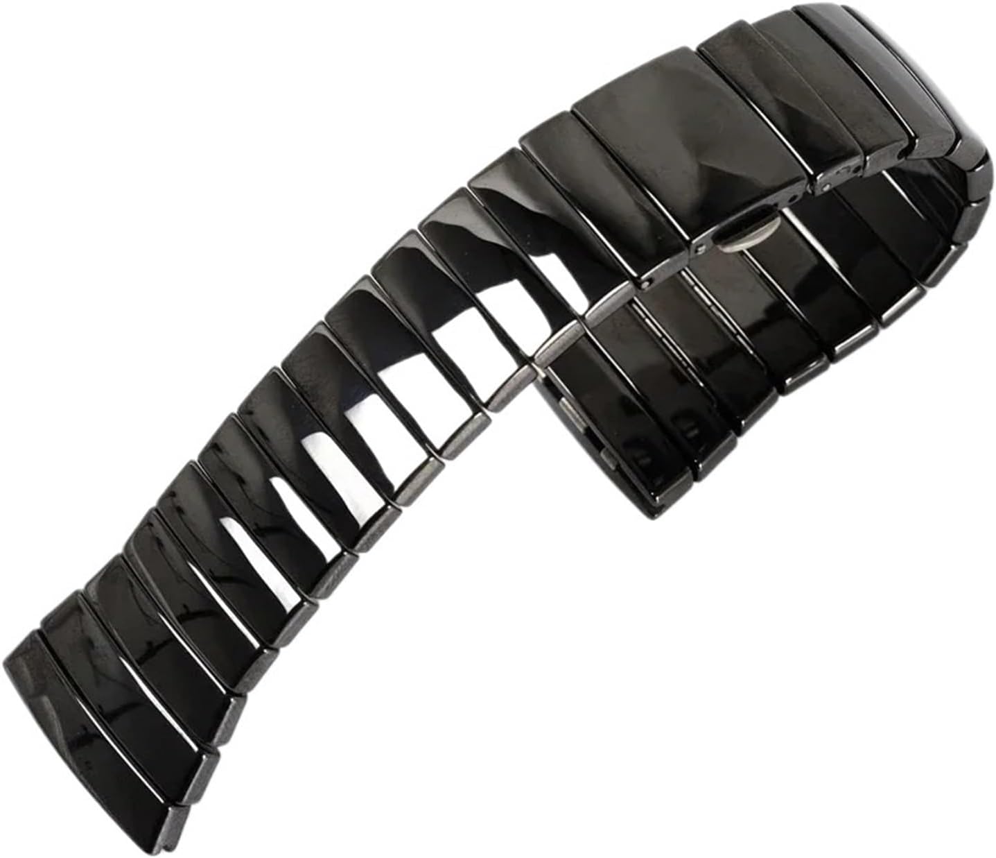 KTRSAVSSA Ceramic Watch Strap Compatible With Rado Sintra Series Watchband Black Ceramic Bracelet Women Men 17mm 26mm