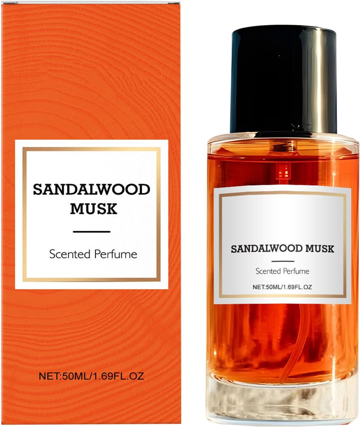 Sandal Musk No 1 Pheromone Perfume with 30% Fragrance Oil, musk Parfum, Sandalwood Perfume Spray, Wooden perfume, Long Lasting Fragrance, Eau de Toilette, Sandal Musk Perfume for Women (50ml, 1)