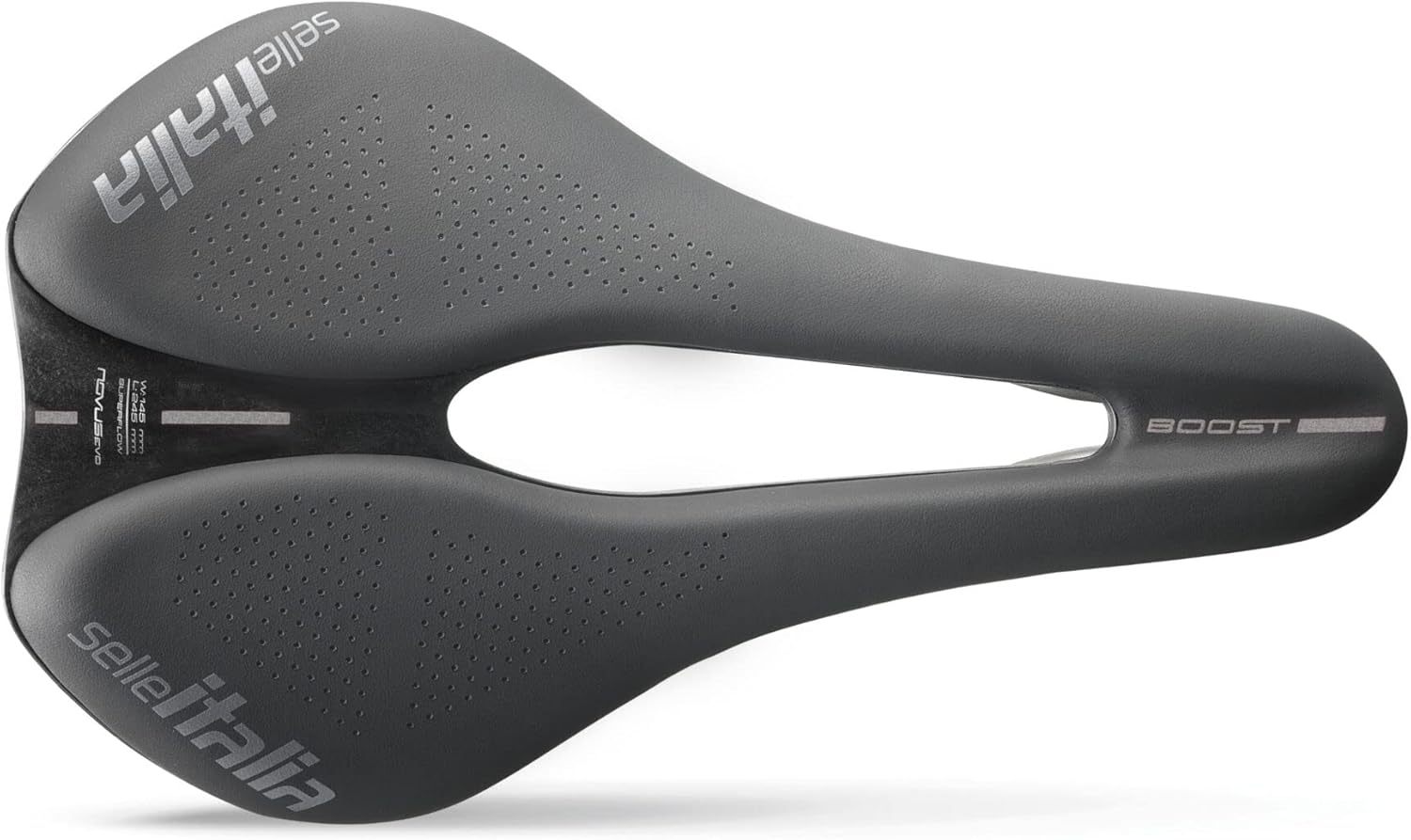 Selle Italia Model X - 100% Sustainable Green Road Bike Saddle, Comfortable Gel and Superflow Hole, Future Rides Green Road Bike Saddle