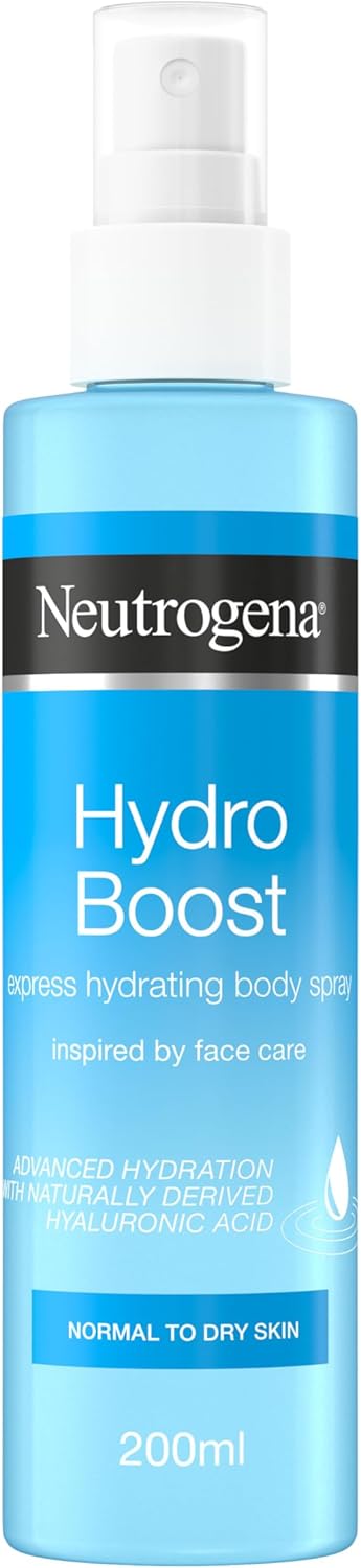 Neutrogena Hydro Boost Express Hydrating Spray, Fresh, Transparent, 200 ml (Pack of 1)