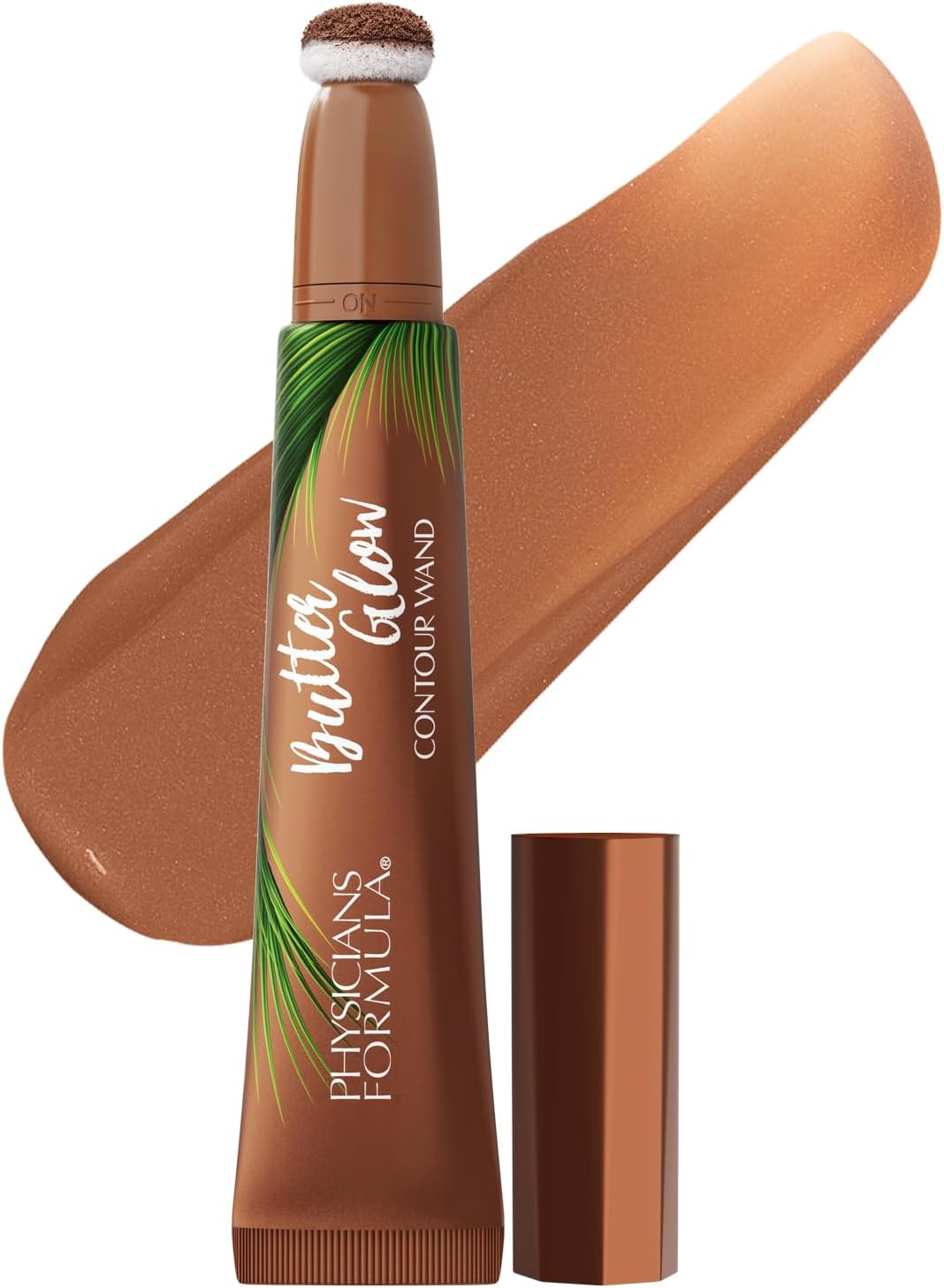 Physicians Formula Butter Glow Contour Wand, Liquid Bronzer for Instant Definition, Nourishing and Creamy, Easy Application, Fair Light