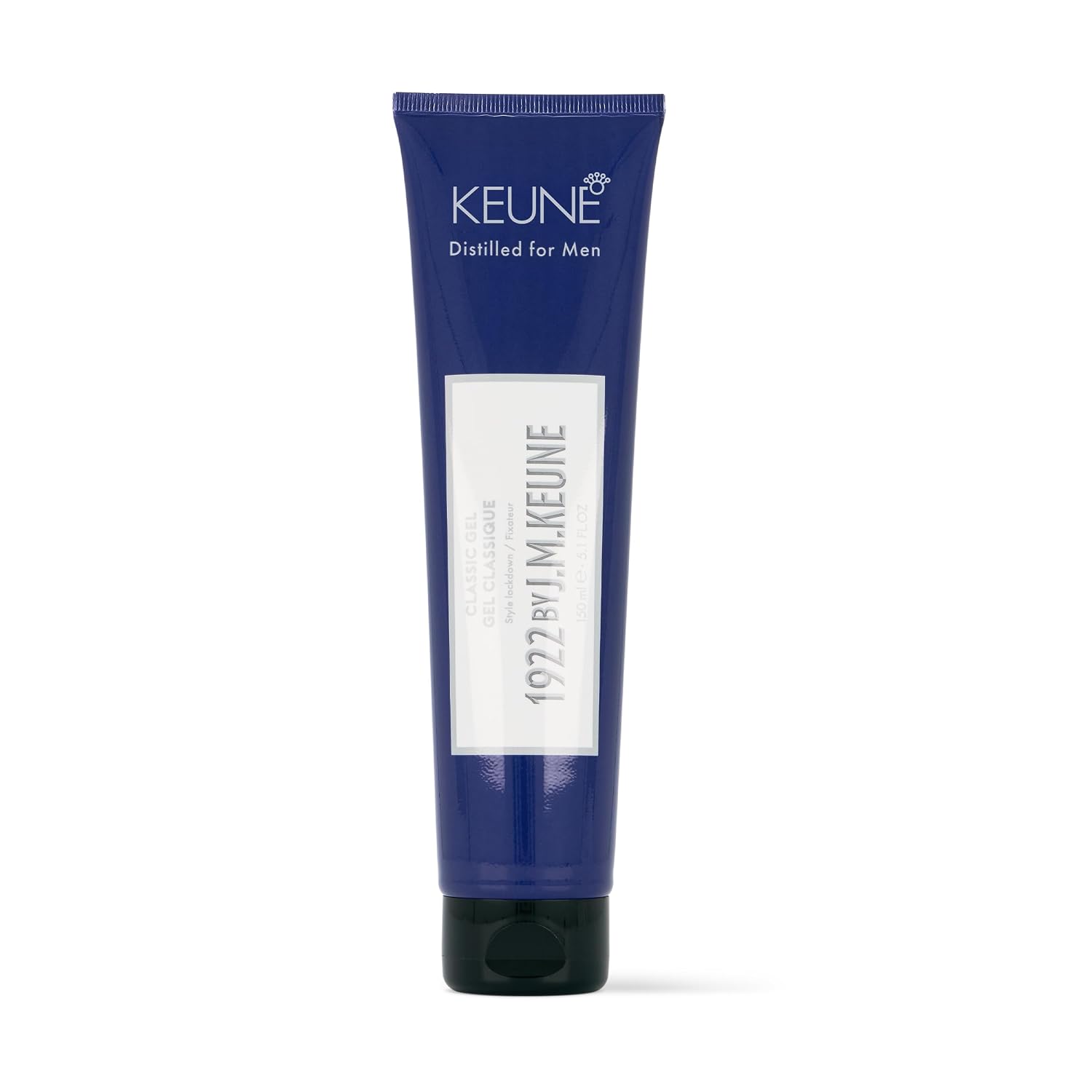 KEUNE 1922 by J.M Classic Gel, Strong Hold & Shine Styling Gel for Men, 5.1 Fl Oz