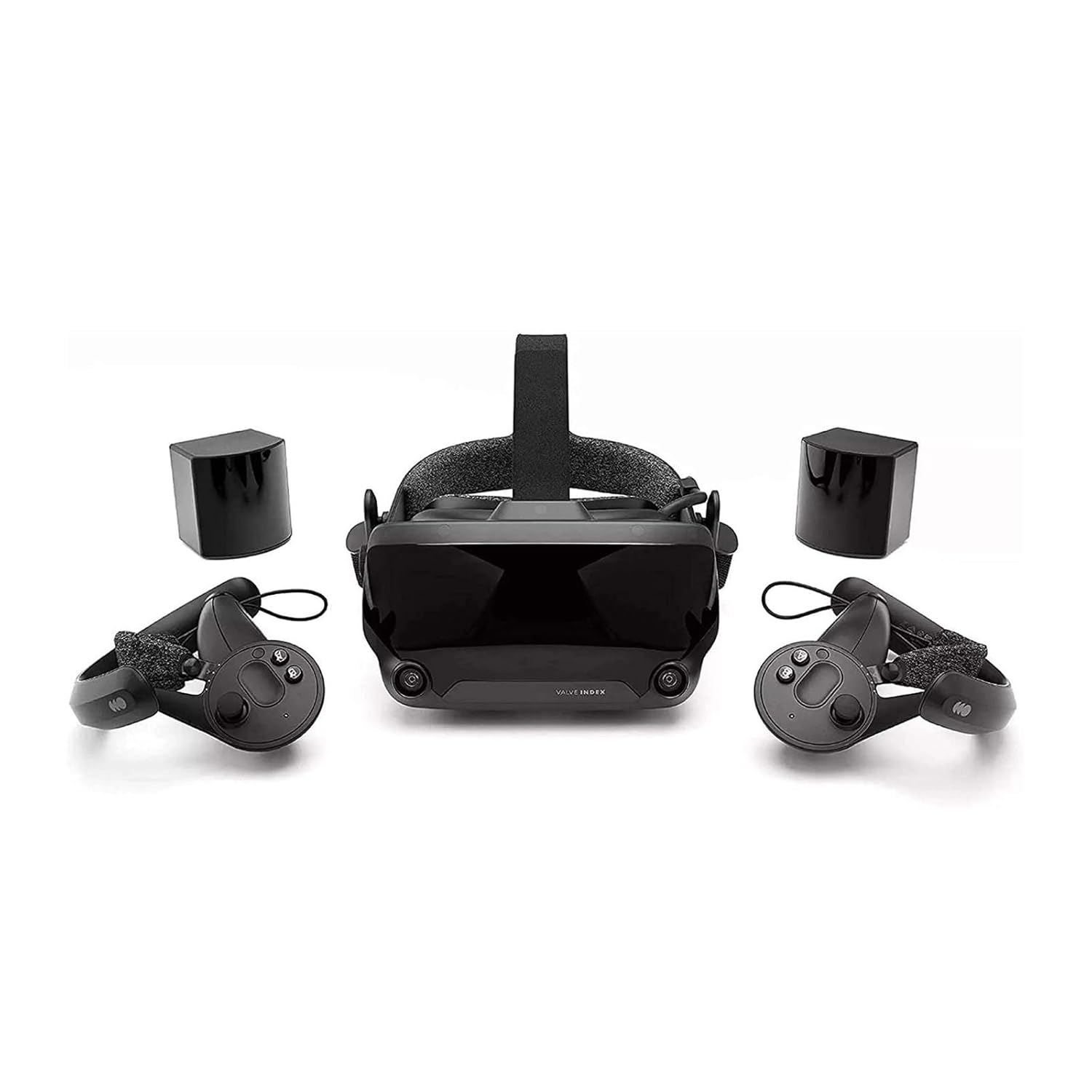 Valve Index Full VR Kit Headphone Base Station Controller Steam VR Game Controller，Compatible With HTC Vive/Vive Pro, Suitable For VR Enthusiasts And Specialized PC Game Players.(Full kit 2.0 station)