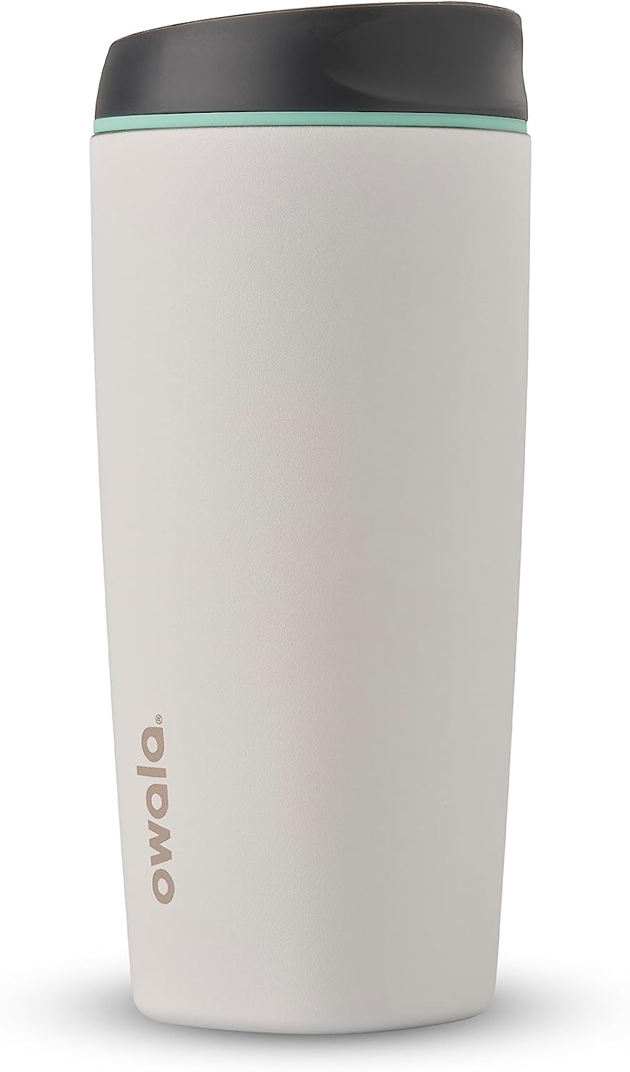 Owala SmoothSip Insulated Stainless Steel Coffee Tumbler, Reusable Iced Coffee Cup, Hot Coffee Travel Mug, BPA Free, 20 oz, Navy (Telescope Tales)