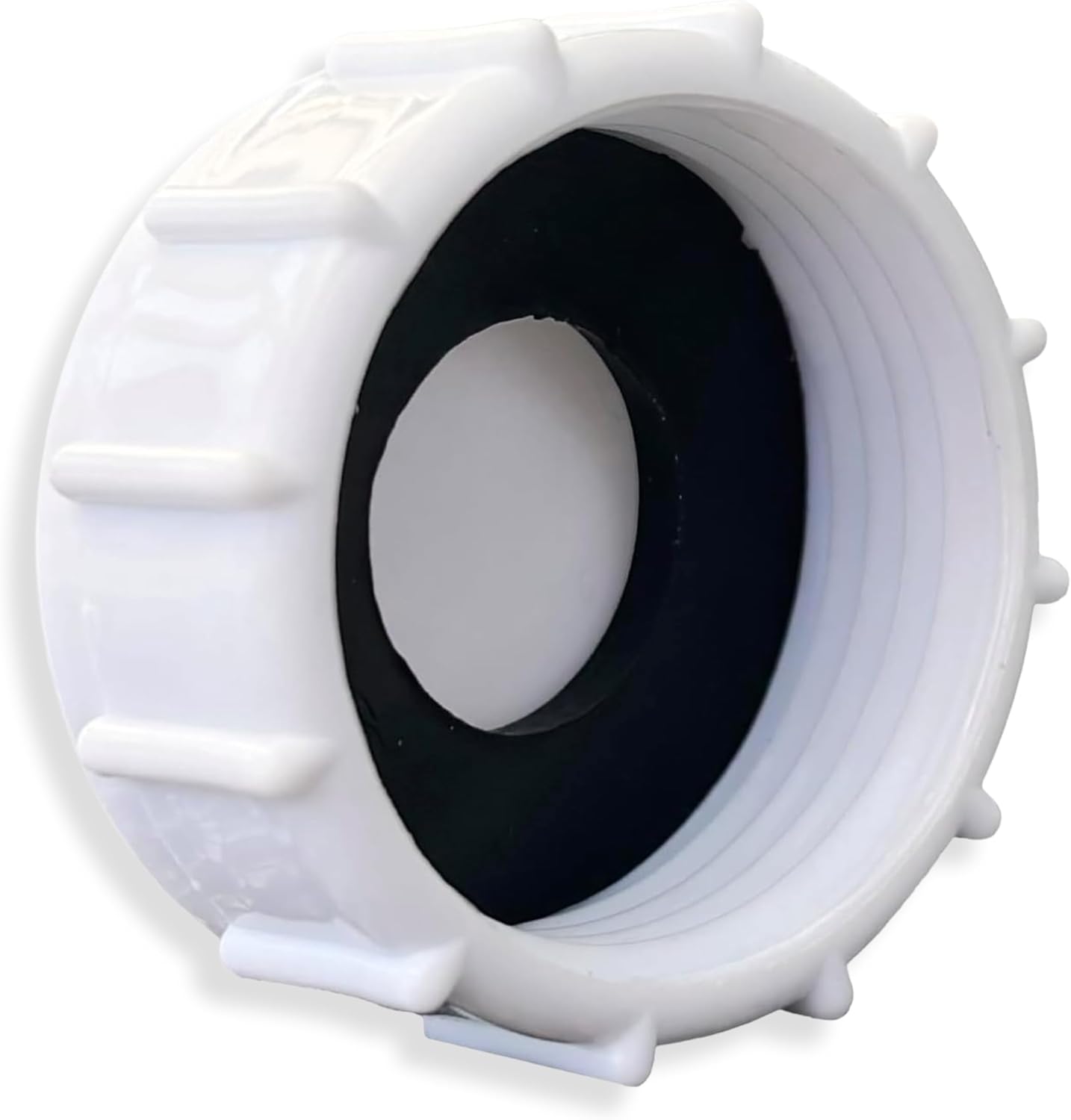 PlumbEZ Universal Appliance Blanking Cap & Sink Trap Blanking Cap, Easy to Fit - 32mm/1.25'' White Appliance Trap Blanking Cap & Washer