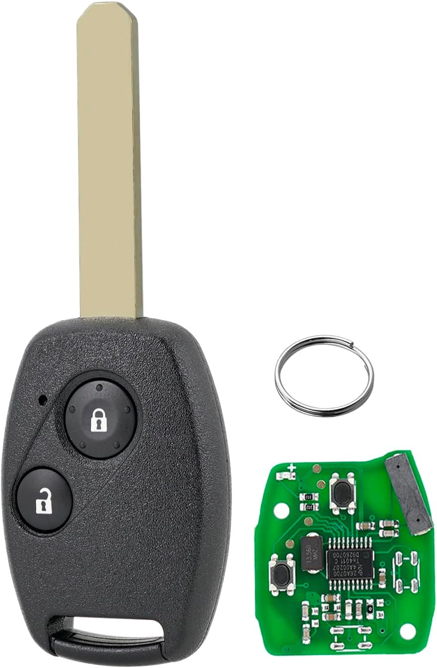 2 Buttons Car Remote Key Fob For Honda Civic 2005-2011 Civic Key Case Circuit Boards Chips 433MHZ N5F-S0084A