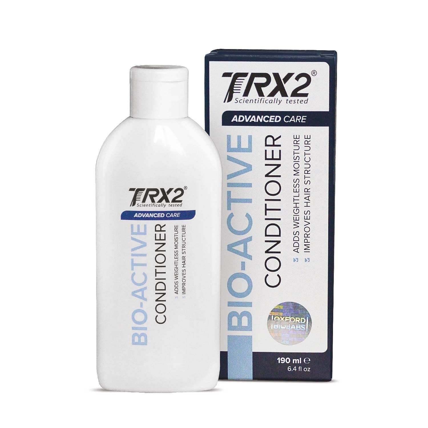 TRX2 Bio-Active Hair Conditioner - Weightless Moisture - Naturally-based - Paraben-free