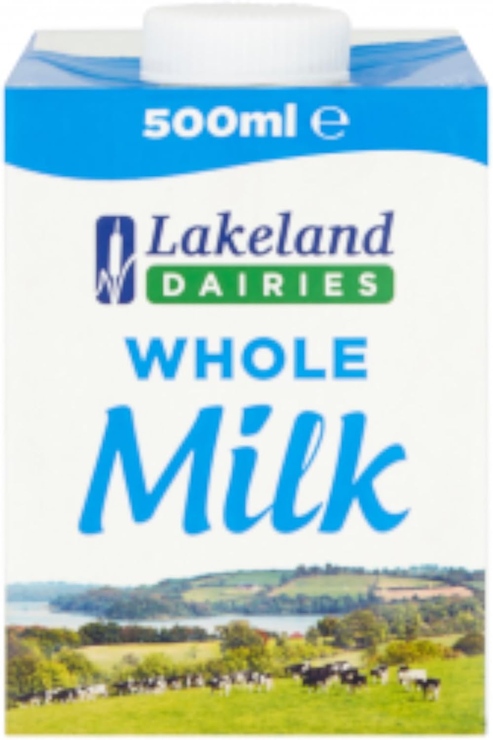 Lakeland Dairies Long Life Whole Milk 12x500ml