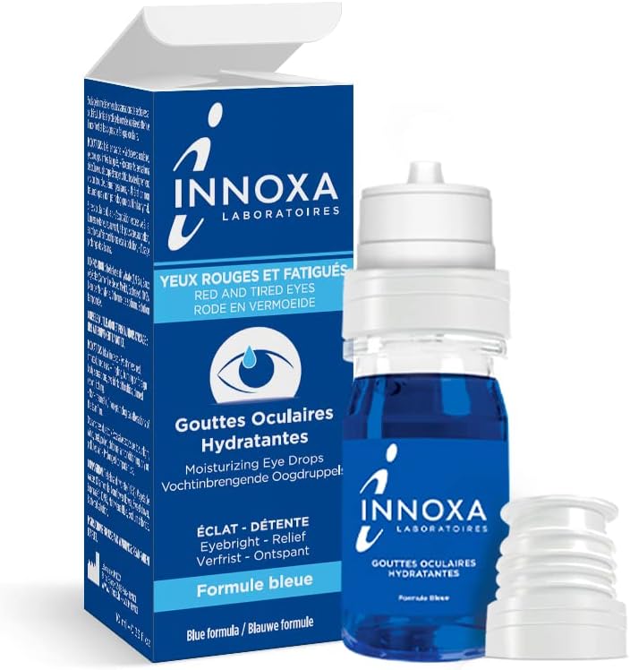Innoxa Moisturising Eye Drops Red and Tired Eyes 10ml