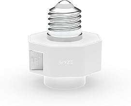 Wyze Lamp Socket Power Adapter for Wyze Cam v3/v4 (Camera Sold Separately)