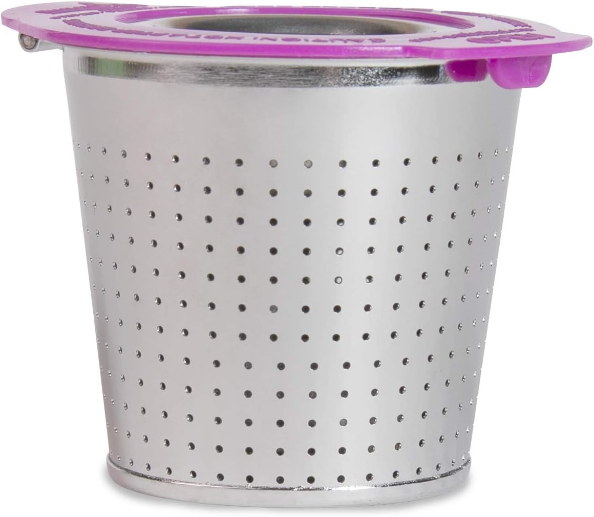 Cafe Flow Stainless Steel Reusable Metal Coffee Pod Refillable Filter Cup - Compatible with Keurig 1.0, 2.0, K-Express, K-Mini, K-Duo & Select Single Serve K Cup Coffee Makers(See Compatibility Chart)