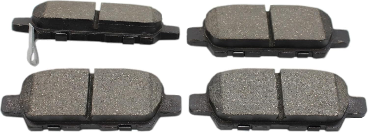 BIAREN Rear Brake Pads Set For Nissan Qashqai J10 NJ10 X-Trail T30 T31 Juke F15 Murano Pulsar Cube Quest Rogue Altima Maxima Renault Koleos 440608H385 44060AL585