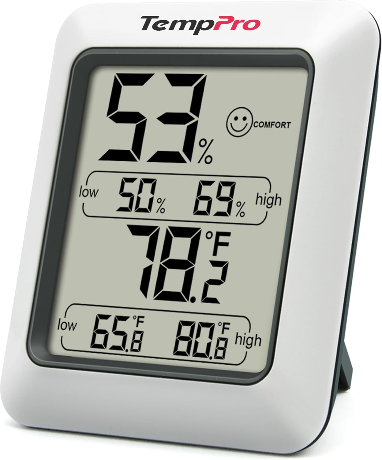 ThermoPro TP50 Digital Hygrometer Indoor Thermometer Room Thermometer and Humidity Gauge with Temperature Humidity Monitor