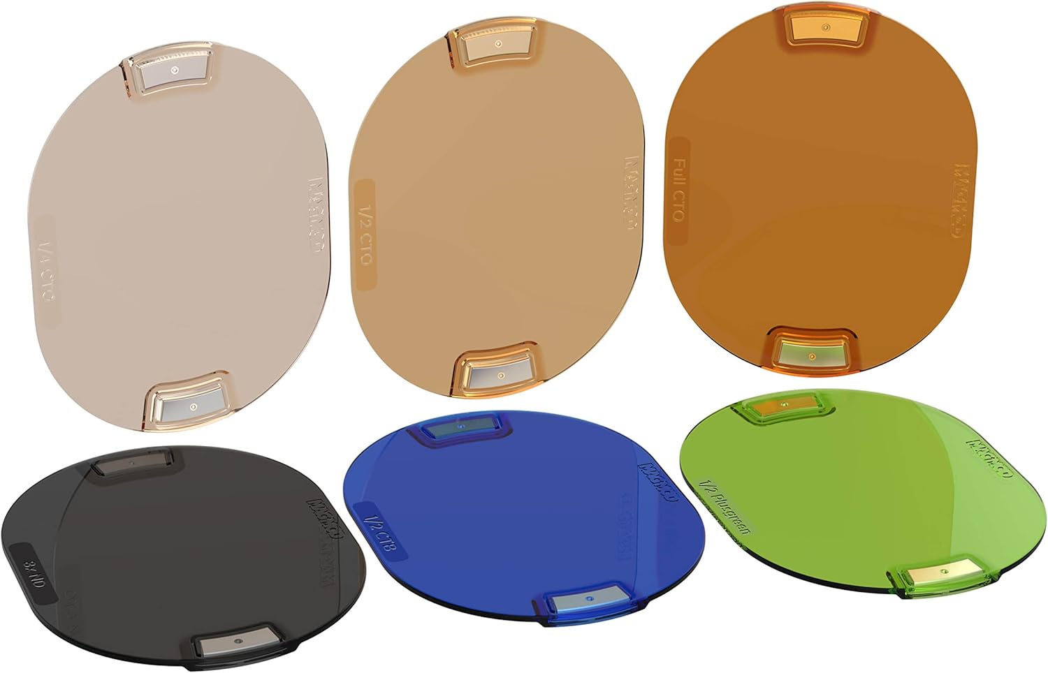 MagMod Pro Correction Gels, Flash Modifier Light Gels, New and Improved Color Modifiers, Modular Magnetic Camera Accessories, Set of 6 Light Filters