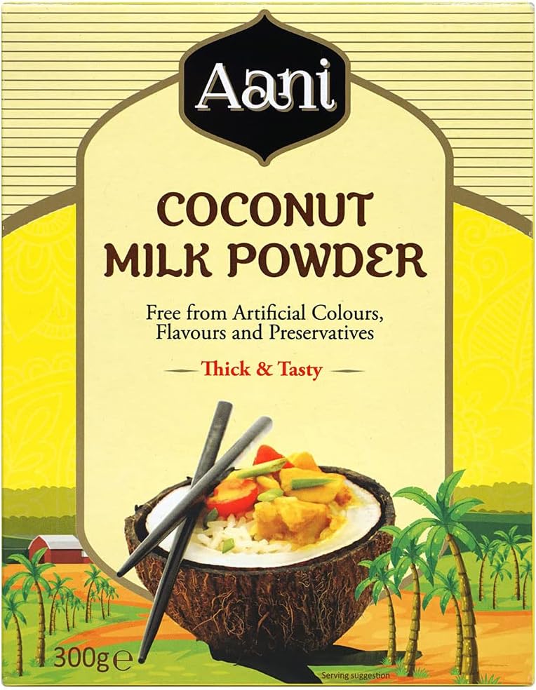 Aani Coconut Milk Powder, 300g - Perfect for Curries, Sauces, Desserts + more.