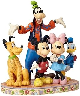 Enesco Disney Traditions by Jim Shore Fab Five The Gangs All Here Figurine, 8.750, Multi-Colored