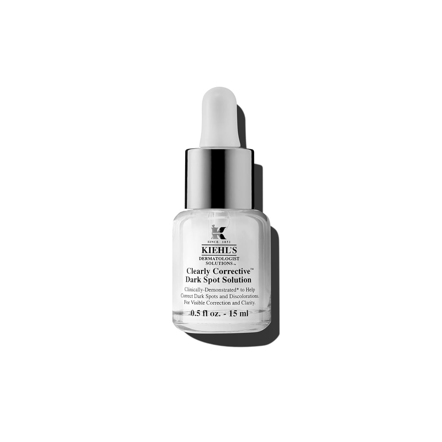 Kiehl's Clearly Corrective Dark Spot Serum, Brightening Facial Serum, Reduces Hyperpigmentation & Post-acne Marks, with Vitamin C & Salicylic Acid, All Skin Types, Paraben-free, Mineral Oil-free