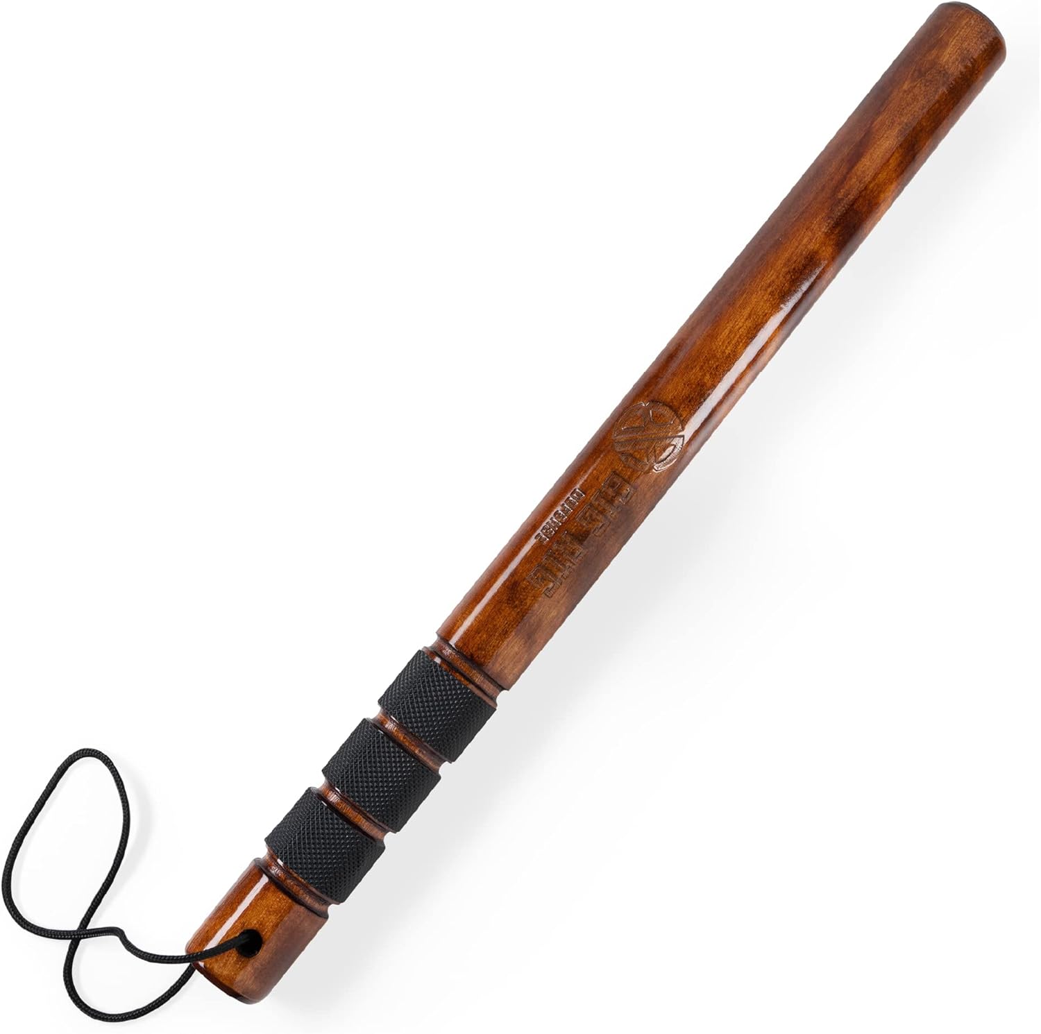 Big Rig Defense: Hickory Stick Tire Thumper - Fish Bat Self Defense Bat - Truckers Tool for Checking Tire Pressure - Weighted Baton with Extra Grip