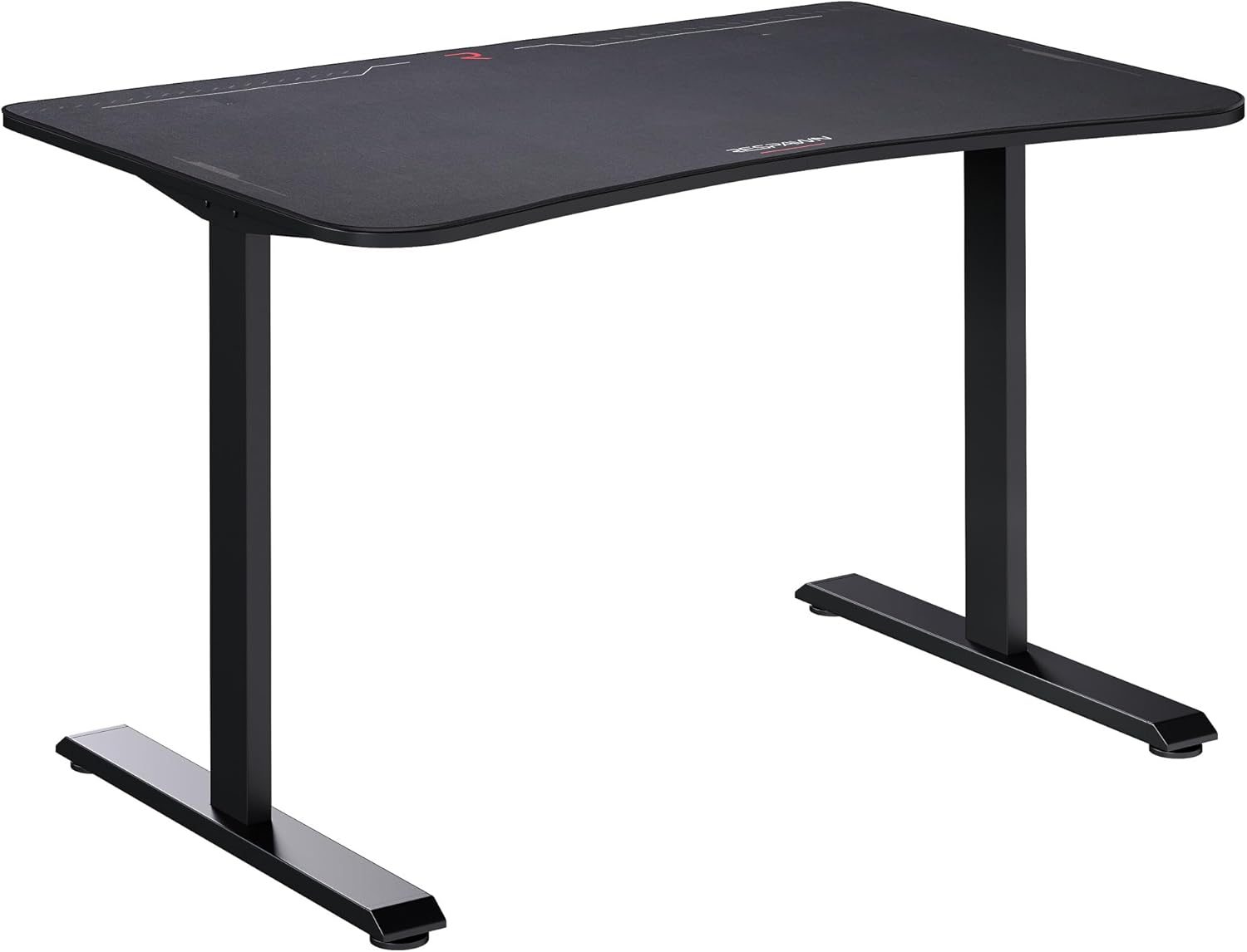 RESPAWN 1048 Gaming Desk - 48in Computer Desk With Mouse Pad, PC Workstation With Cable Management, Home Office Gaming Table - Black
