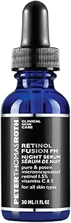 Peter Thomas Roth | Retinol Fusion PM Night Serum | Hydrating Retinol Facial Serum, 1.5% Microencapsulated Retinol for Fine Lines, Wrinkles, Uneven Skin Tone, Texture and Radiance (Pack of 1)