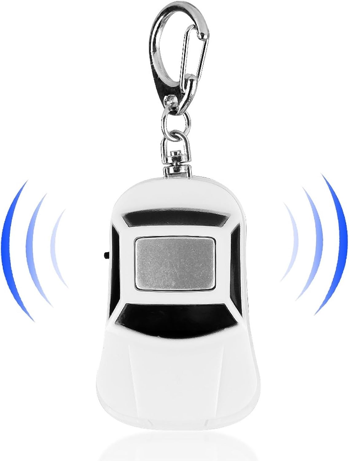Whistle Key Finder, Anti-Lost Keychain Tracker Device, LED Anti-Lost Key Finder, Car-Shape LED Anti-Lost Key Finder Find Locator Keychain with Whistle Beep Sound Control
