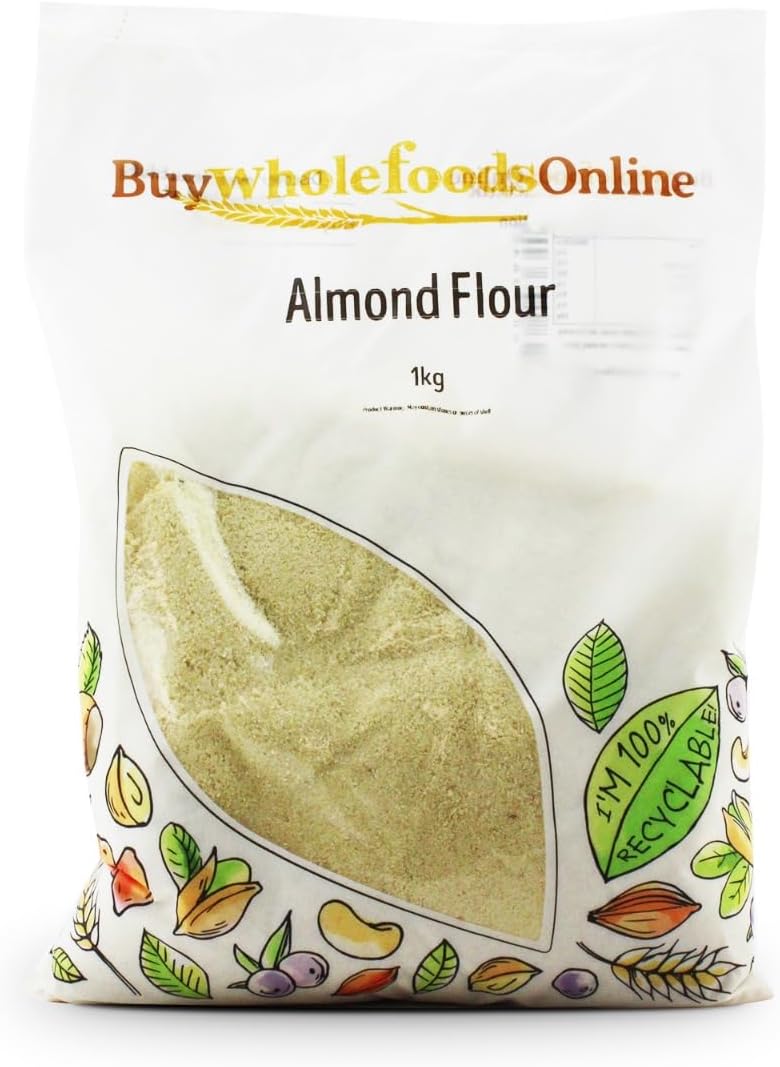Almond Flour 1kg (BWFO) Low Carb, Keto and Vegan Friendly - Great for Baking