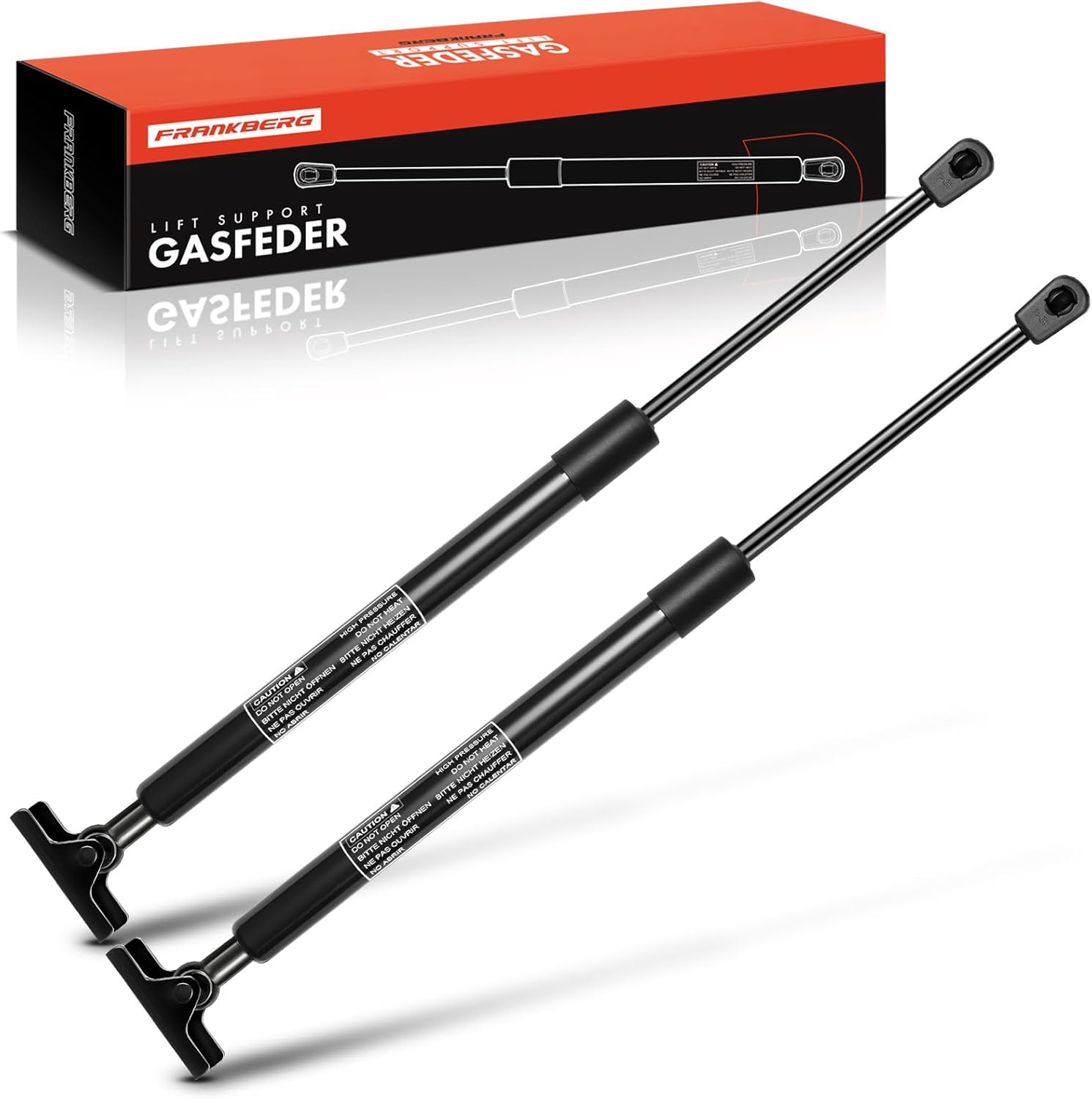 Frankberg 2x Gas Struts Tailgate Compatible with Cherokee XJ All Engine SUV 1997 1998 1999 2000 2001 Replace# 55076208AB