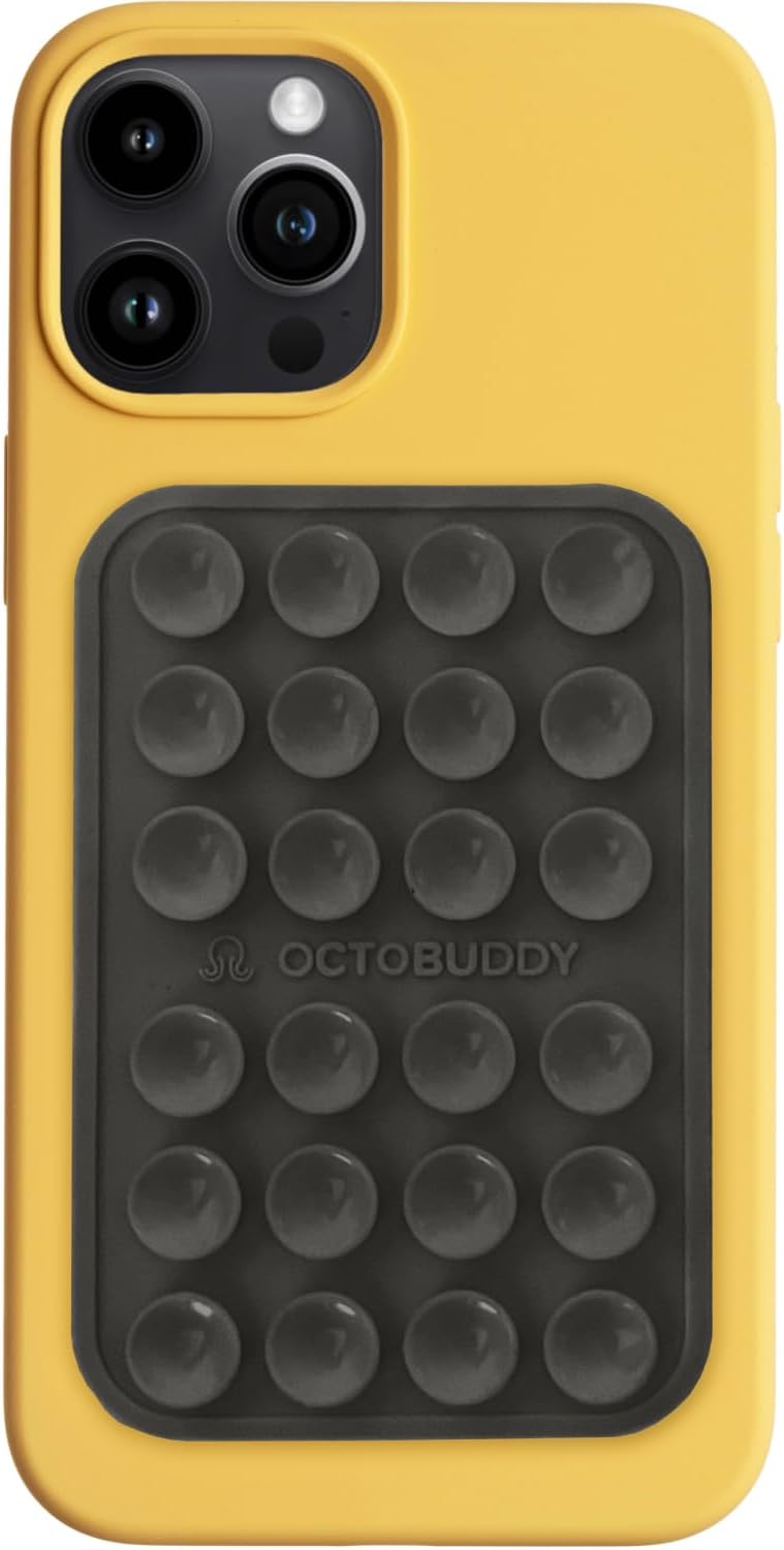 OCTOBUDDY Classic MAX - Silicone Suction Phone Case Adhesive Mount