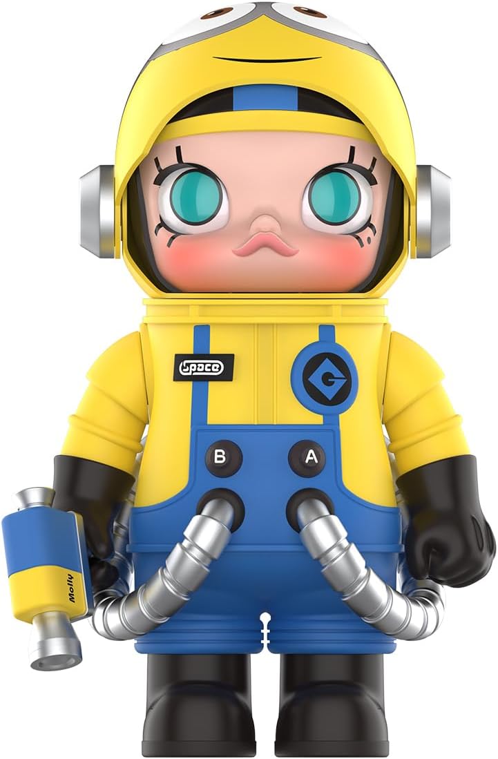POP MART MEGA SPACE MOLLY 400% Minions 1PC Premium Design Gifts for Women Fan-Favorite Collectible Chic Art Toy Action Figure