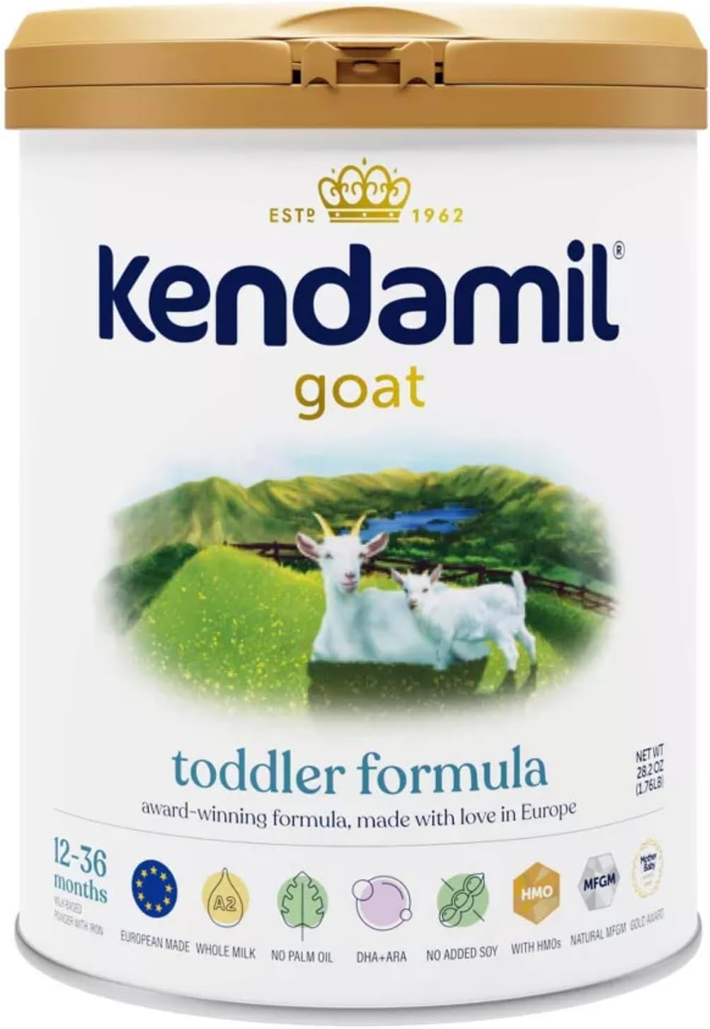 Kendamil Goat Toddler Formula Powder - 28.2oz