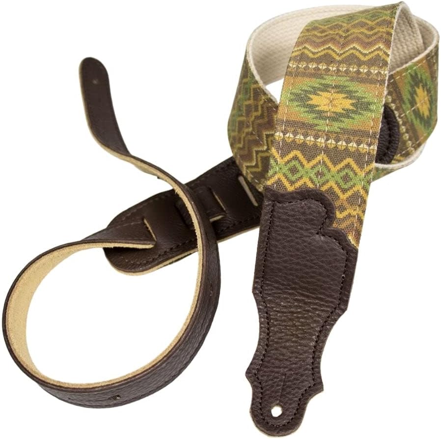 2" Old Aztec Guitar Strap