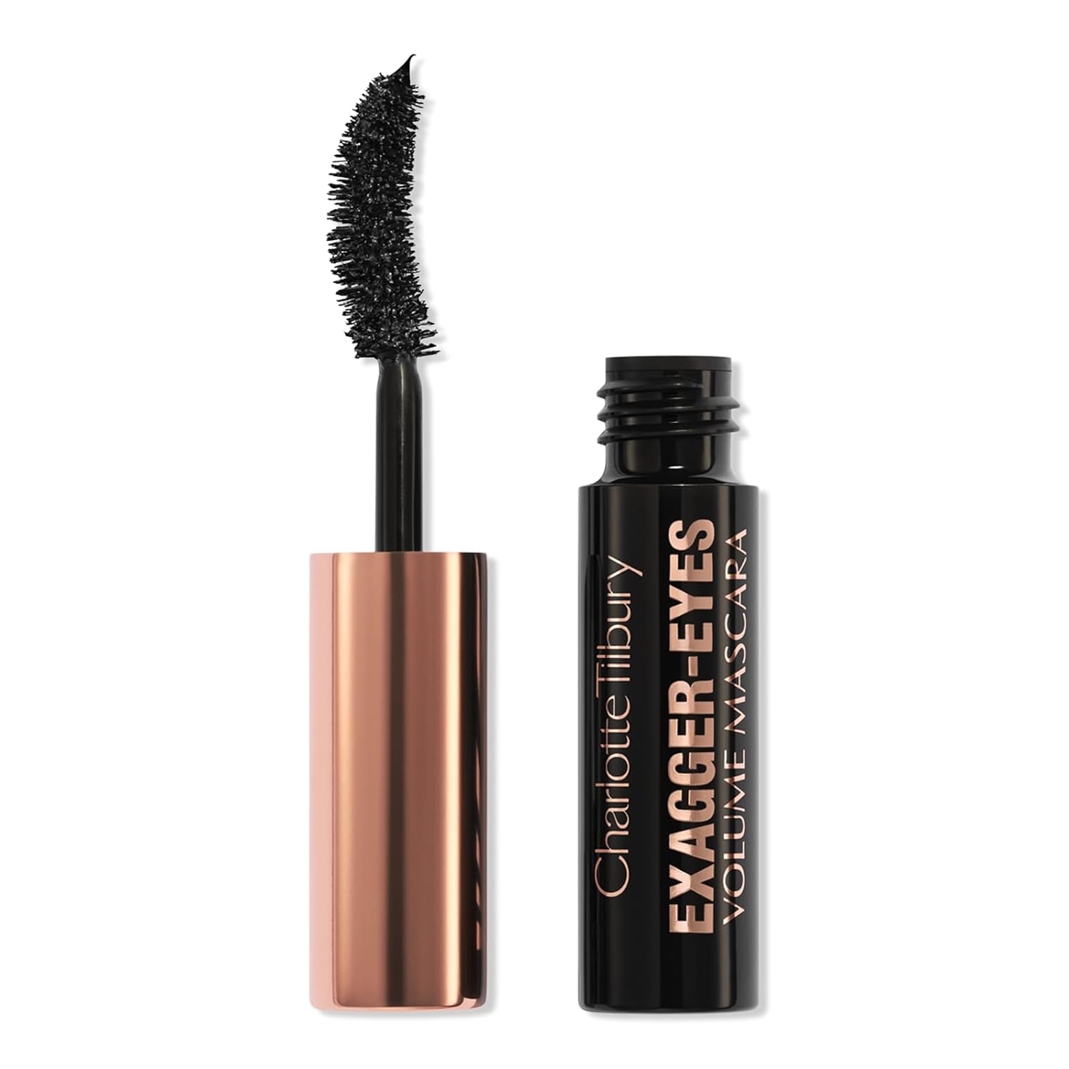 CHARLOTTE'S EXAGGER-EYES VOLUME MASCARA EXAGGER-BLACK 4ML TRAVEL