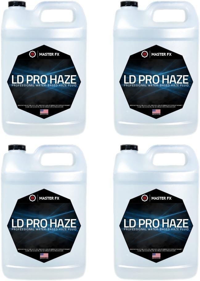 LD Pro Haze - Premium Water-Based Haze Fluid - 4 Gallon Case