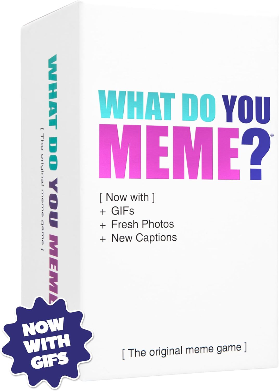 WHAT DO YOU MEME? Core Game Black Edition - The Hilarious Adult Party Game for Meme Lovers