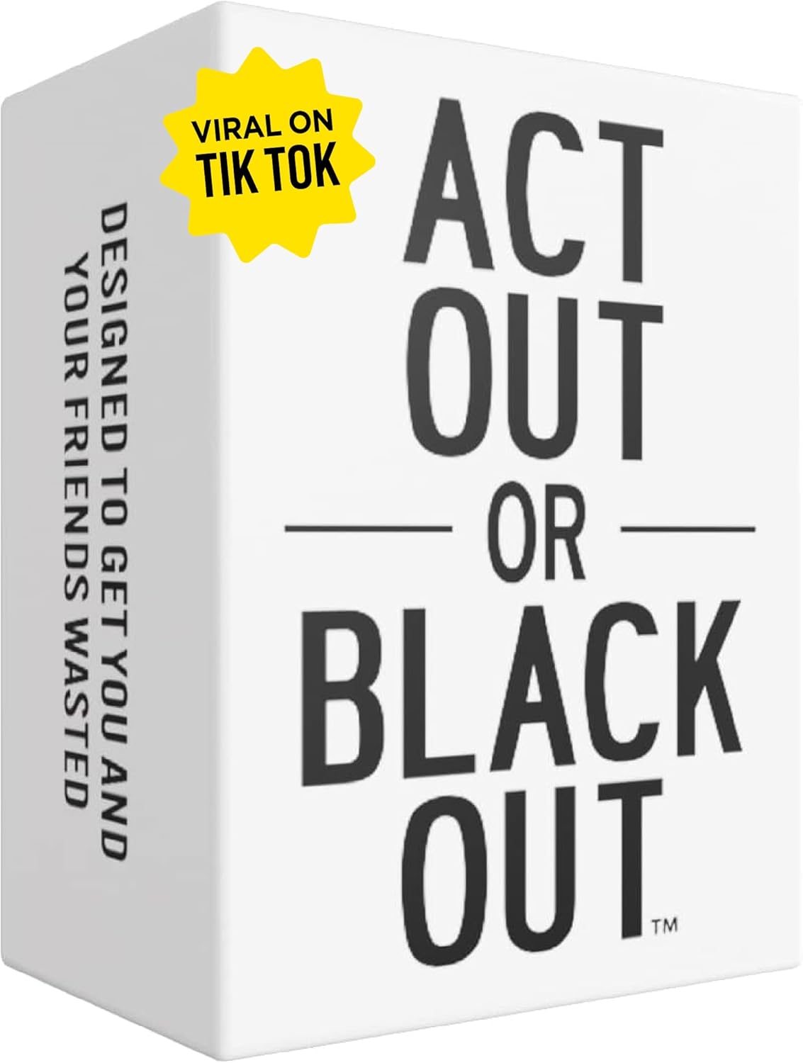 Do or Drink Act Out or Black Out Charades Drinking Card Games for Adults, Fun Adult Game with 350 Prompts - Great Party Game for Game Night, Bachelorette Parties, Couples, and More