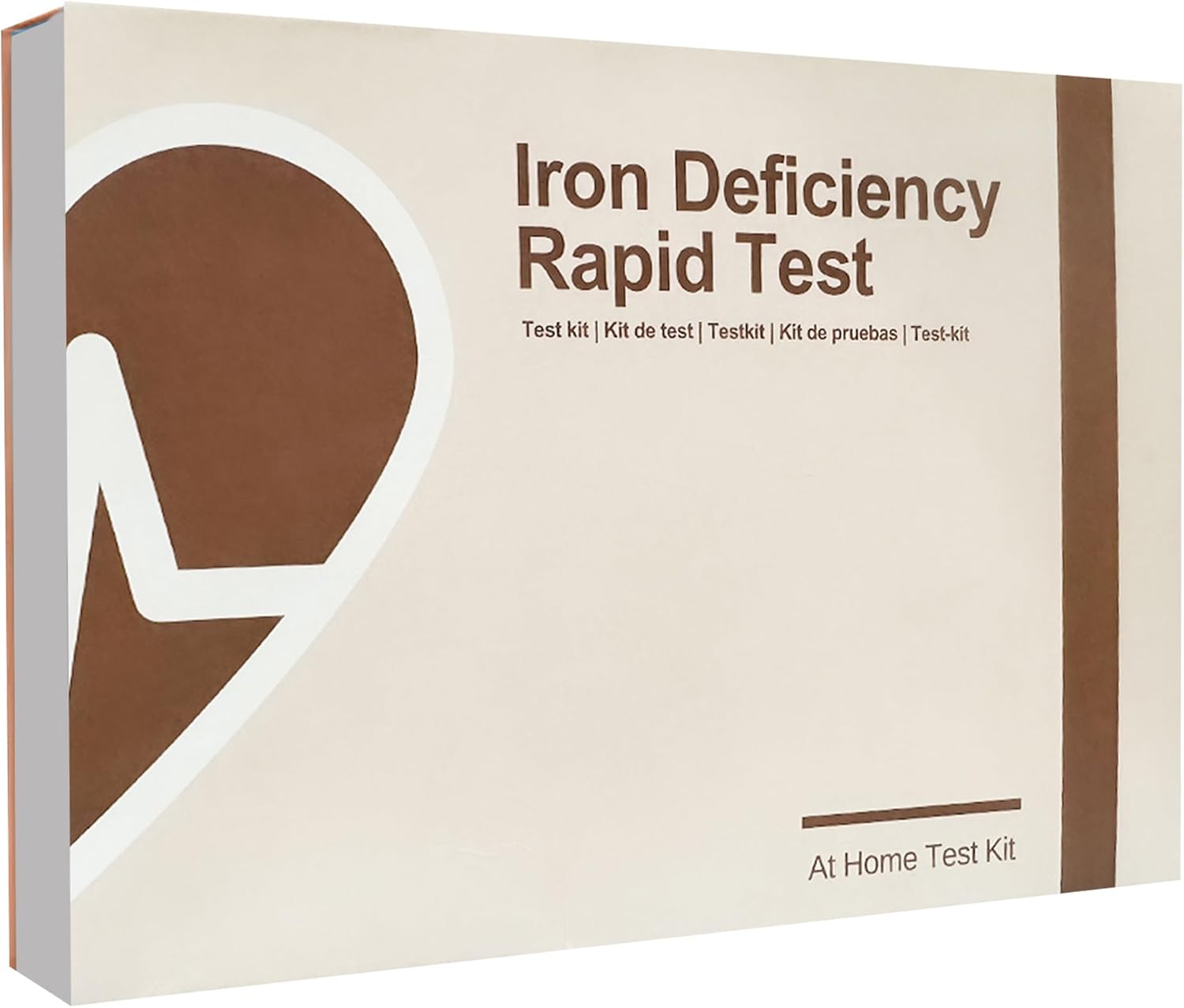 HSO Anemia Home Test Kit, Fast Iron Deficiency Test for Iron Testing | Ferritin Test Kit for Anemia (1 Test)