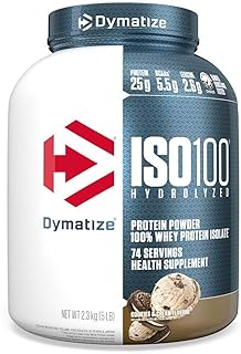 Dymatize Nutrition Whey Carb Shake, Cookies and Cream, 5 Pound