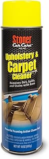 Stoner Car Care 91144 Upholstery and Carpet Cleaner Lifts Tough Stains with Powerful Foaming Action from Seats, Mats, Headliners, Door Panels, and More to Restore Automotive Interior, 18 Oz, Pack of 1