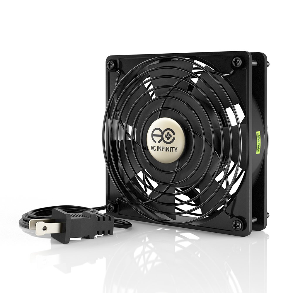 AC Infinity AXIAL 1225, Quiet Muffin Fan 5", 120V AC 120mm x 25mm