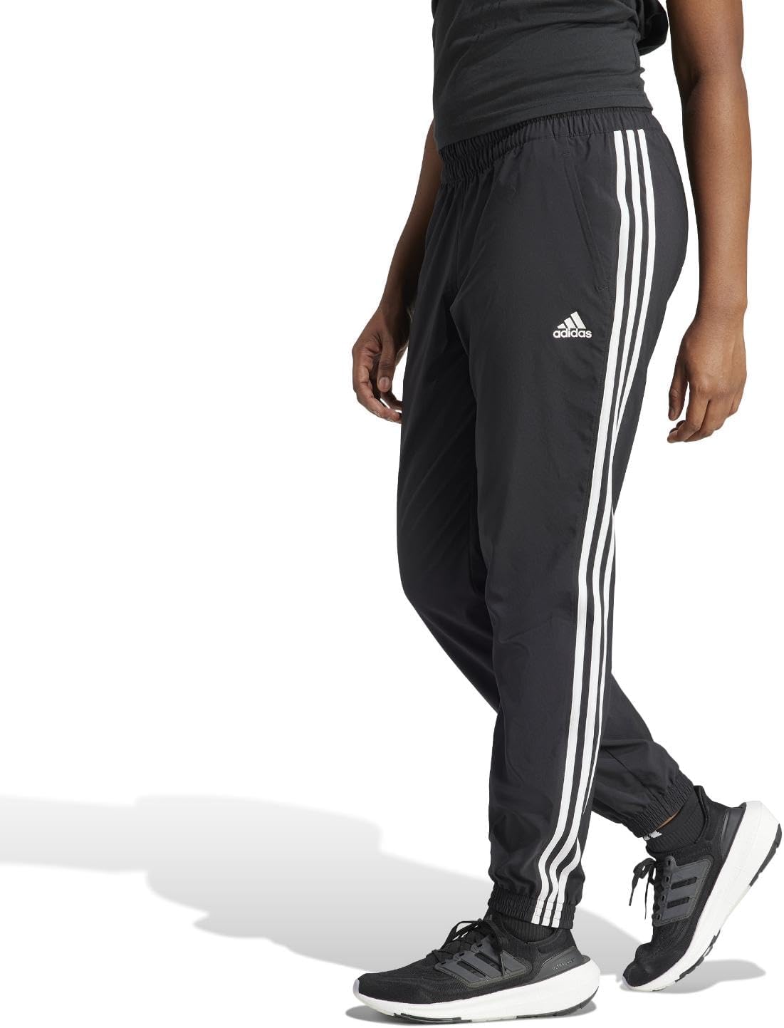 adidas Women's Trainicons 3-Stripes Woven Joggers
