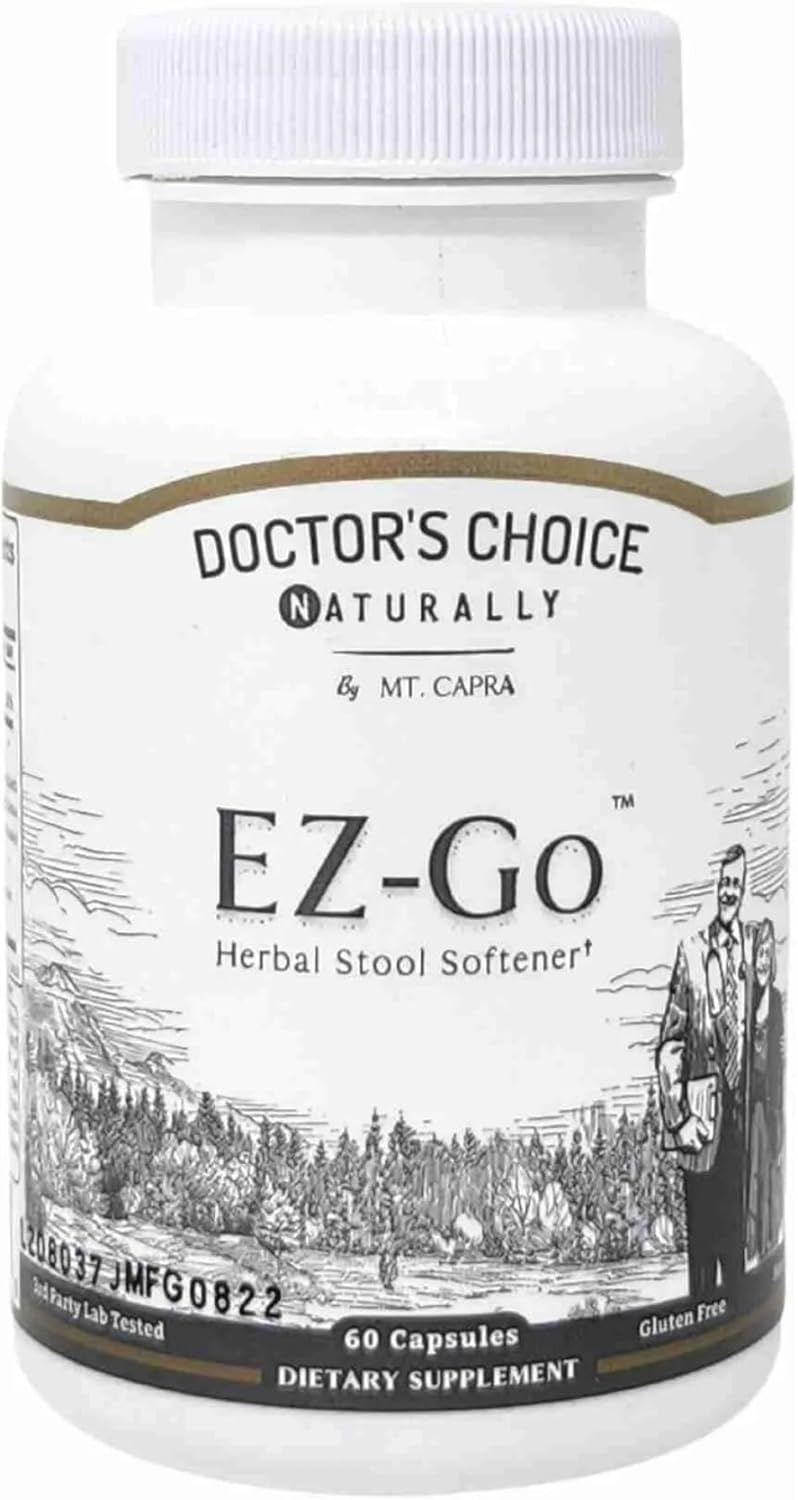 Doctors Choice, Naturally Ez-go Capsules, 60-count Bottle
