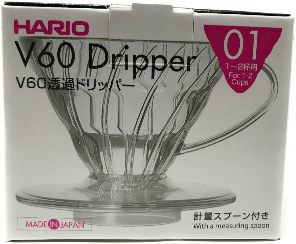 Hario, V60 Dripper 01 Clear