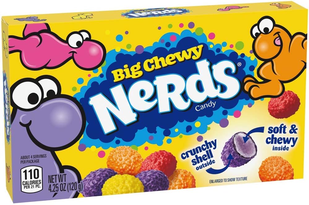 Nerds Big Chewy Candy, 120g