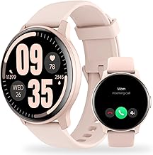 Smart Watch,Answer/Make Call,HD Smart Watch for Women Men,Fitness Tracker with 100+ Sport Modes, IP68,Heart Rate/Sleep Monitor, Spo2, Pedometer, Activity Tracker for Android iOS (Pink)