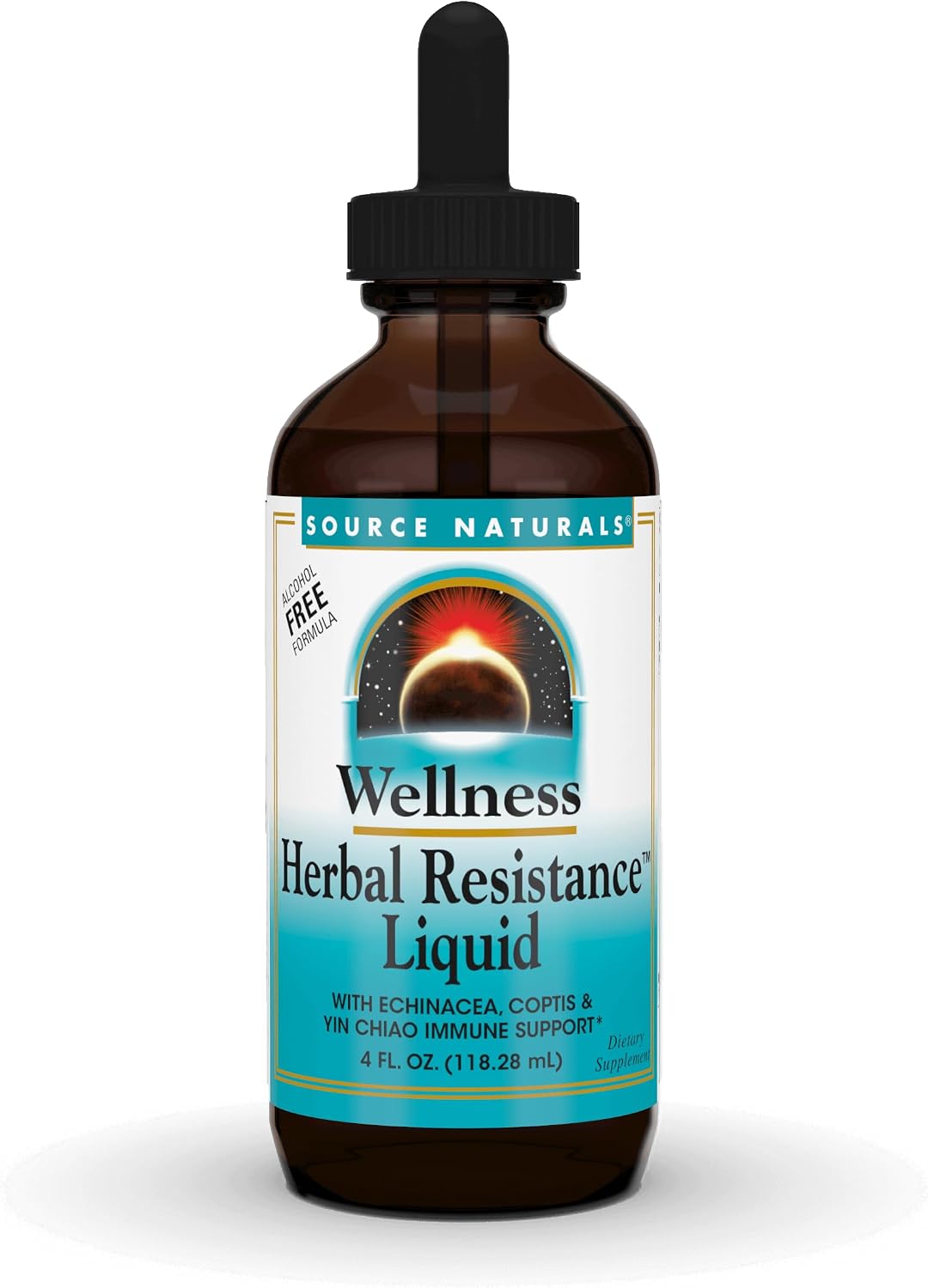 Source Naturals Wellness Herbal Resistance Liquid, 4 Fluid oz