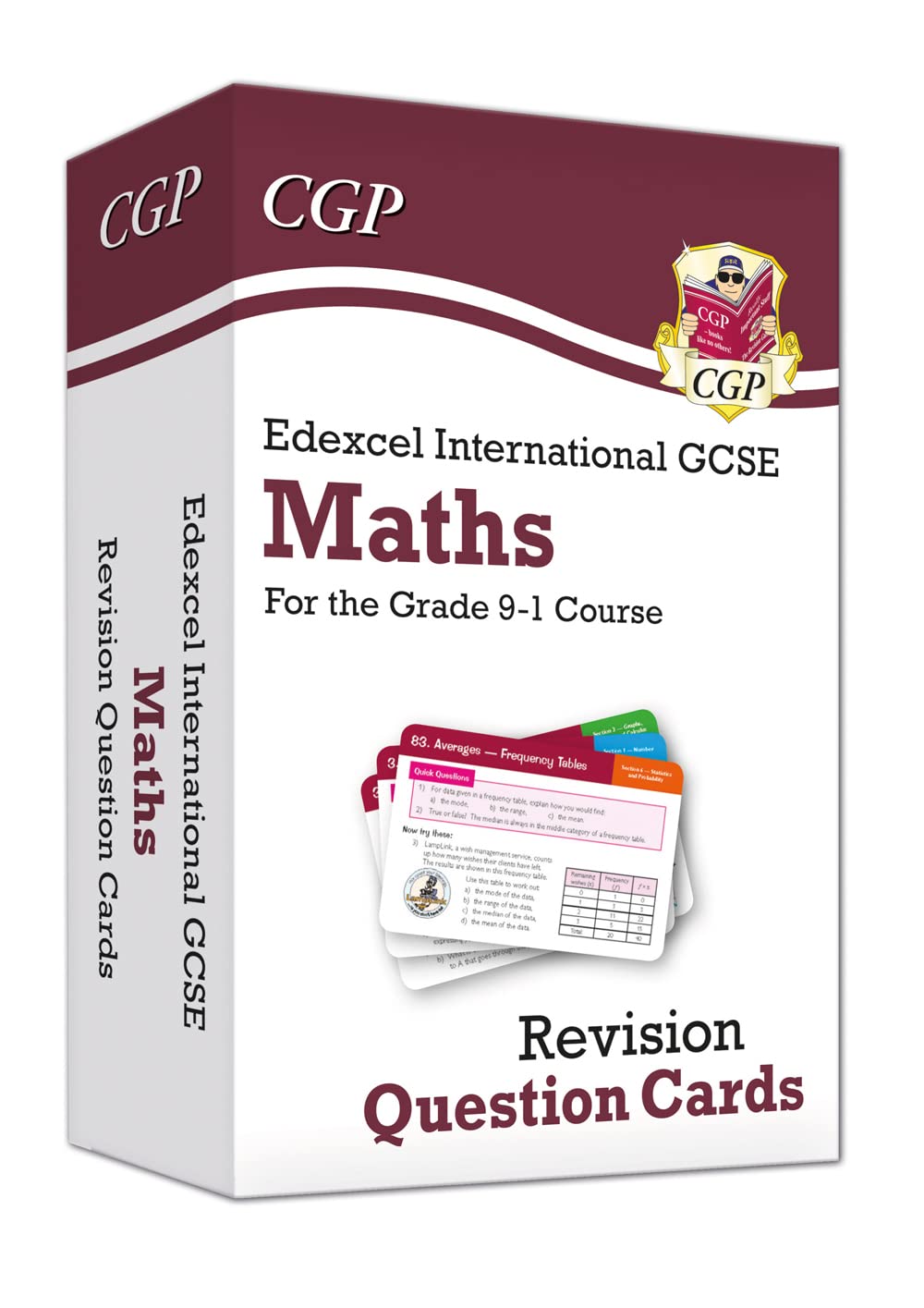 New Grade 9-1 Edexcel International GCSE Maths: Revision Question Cards (CGP IGCSE 9-1 Revision)