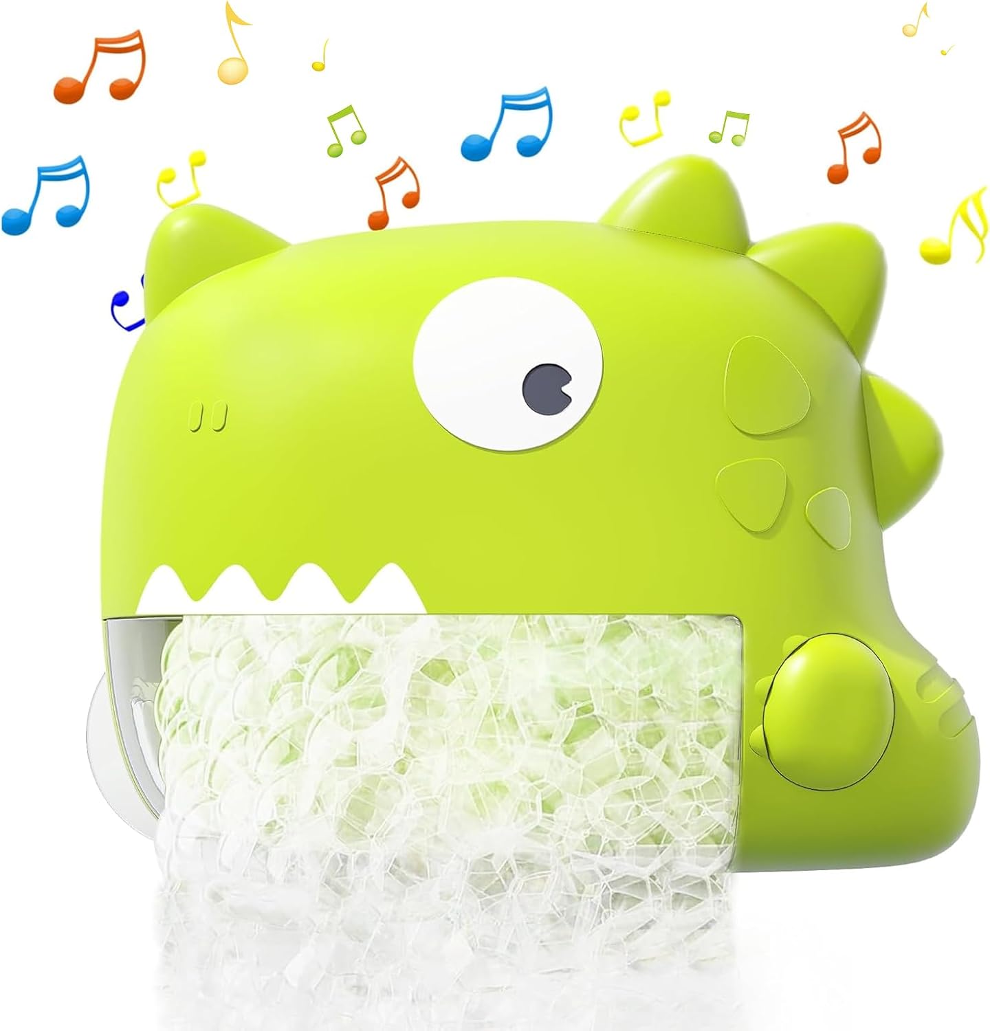 Baby Bath Toys - Musical Bubble Machine Dinosaur Toys for Kids 18-36 Months,Bathtub Bubble Maker with Music,Bathtime Shower Bathtub Toys for Toddlers,Kids Pool Shower Games