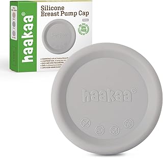 haakaa Lid Manual Breast Pump Silicone Cap Fit All Haakaa Breast Pumps 1 pc